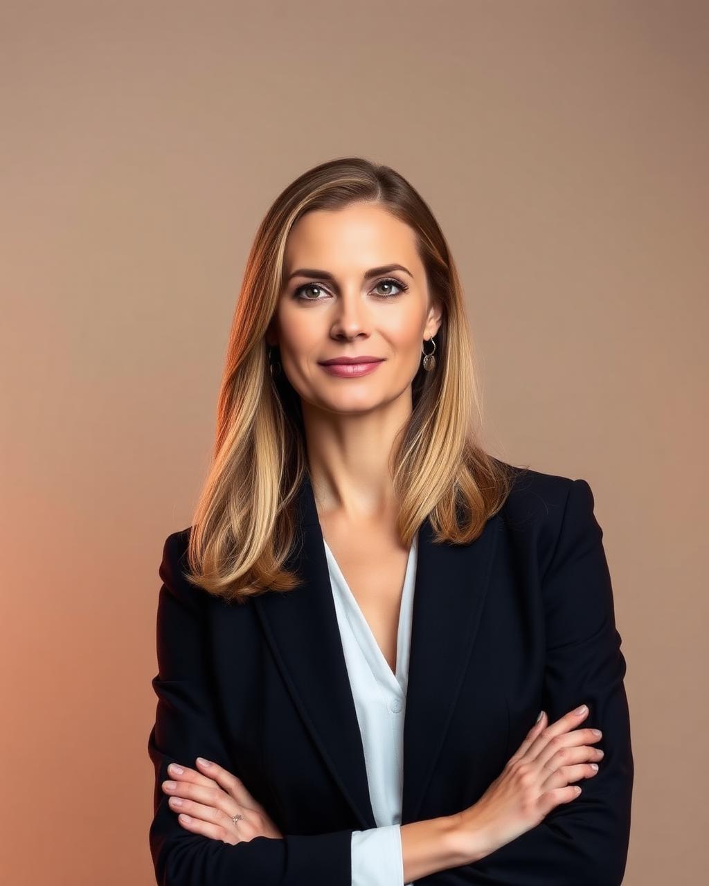 Corporate headshot Helsinki — businesswoman portrait