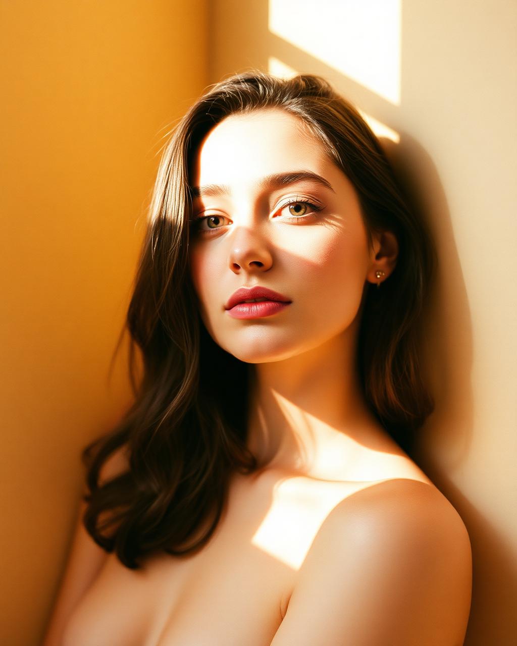 Portrait photographer Helsinki — editorial window light